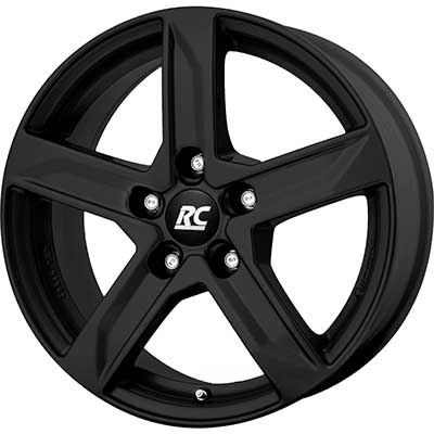 Alu disk Brock TDG 7.5x18, 5x114,3, 60.1, ET35 Schwarz Klar Matt (SKM)