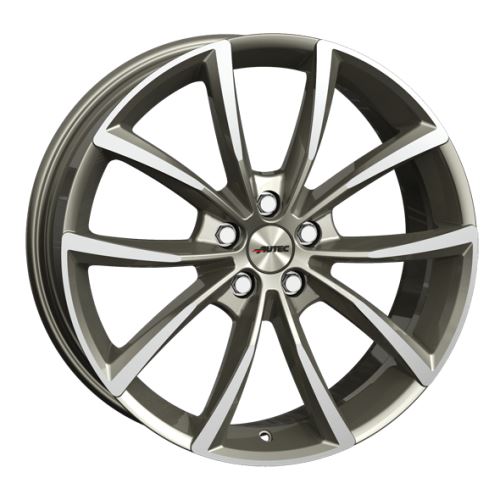 Alu disk AUTEC Astana 7x17, 5x114,3, 67.1, ET50 Titanium silver polished
