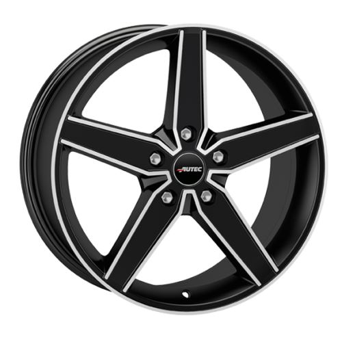 Alu disk AUTEC Delano 8.5x20, 5x112, 70, ET42 Black matt polished