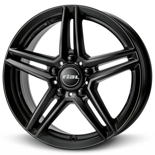 Alu disk RIAL M10 8x18, 5x112, 66.5, ET32,5 racing-schwarz