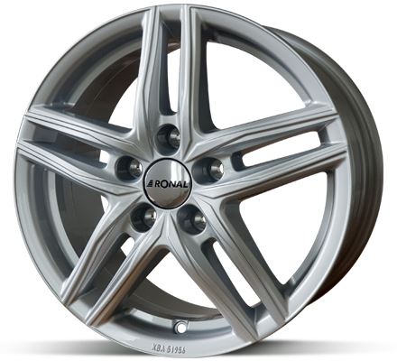 Alu disk Ronal R65 Silver 8x19 5x112 ET45 stříbrný