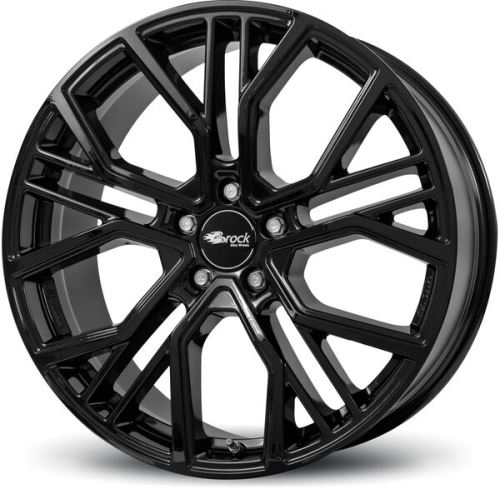 Alu disk Brock B41 8.5x21, 5x112, 57.1, ET40 Schwarz Glanz (SG)