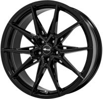 Alu disk Brock B42 8.5x19, 5x112, 66.6, ET30 Schwarz Glanz (SG)