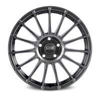 Alu disk OZ SPORT SUPERTURISMO LM 7.5x18, 5x112, 75, ET50 MATT GRAPHITE SILVER LETTERING
