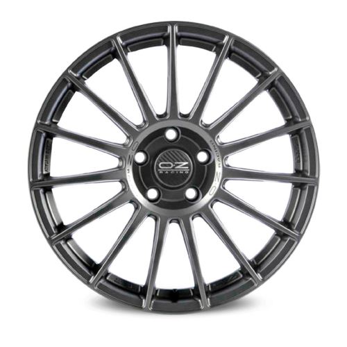 Alu disk OZ SPORT SUPERTURISMO LM 7.5x18, 5x112, 75, ET50 MATT GRAPHITE SILVER LETTERING