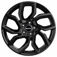 Alu disk MAK APOLLO 6x15, 4x100, 72, ET40 GLOSS BLACK